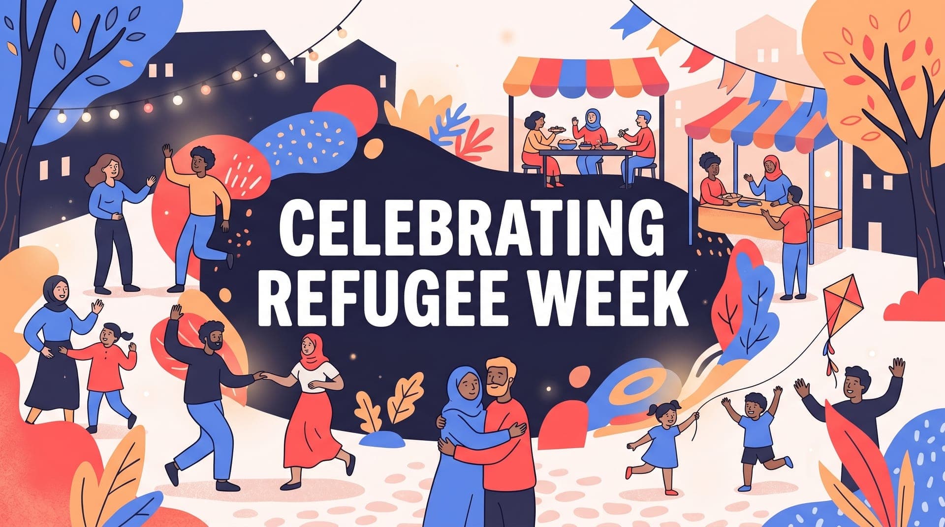 Celebrating Refugee Event Flyer