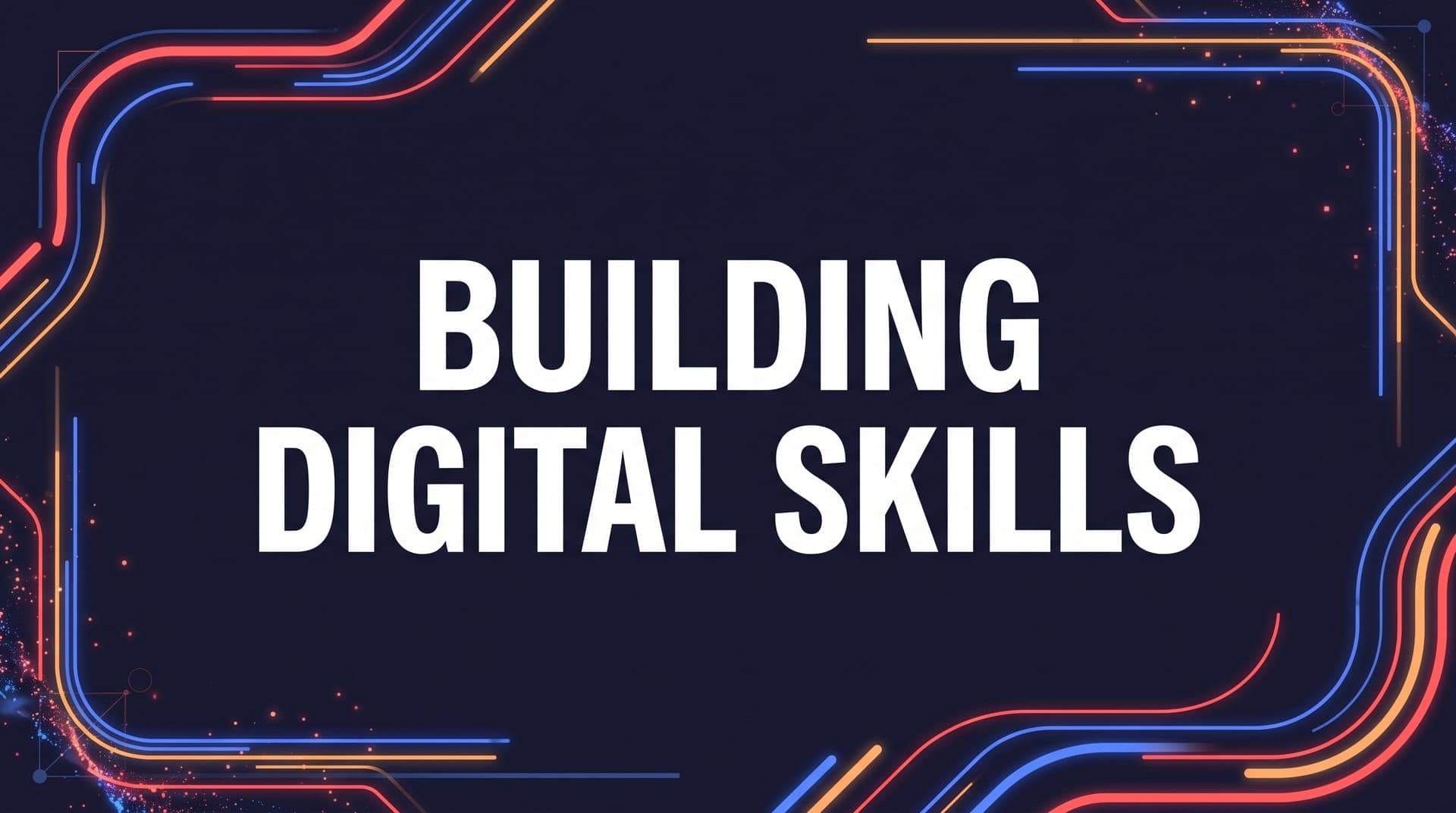 Digital Skills Flyer